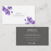  Orchideeën Feminine Visitekaartje (Voorkant / Achterkant)