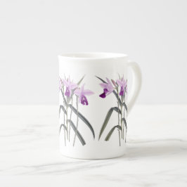 Orchideeën Floral Botanical Bone China Mok