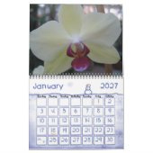 Orchideeën fotografie kalender (Jan 2027)