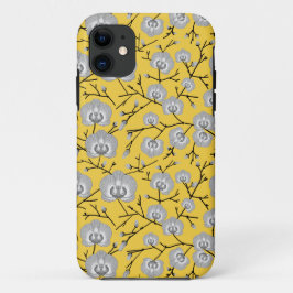 orchideeën geel patroon Case-Mate iPhone case