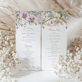 Orchideeën huwelijksceremonie programma