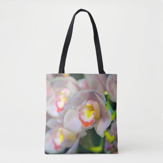 Orchideeën in Bloom Tote Bag (Voorkant)