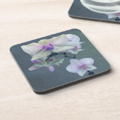 Orchideeën in Paarse tinten Onderzetter (Linkerzijde)