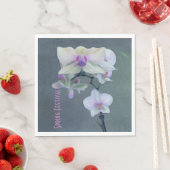 Orchideeën in Paarse tinten Servet (Insitu)