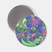 Orchideeën in schaduwmagneet magneet (Voorkant / Achterkant)