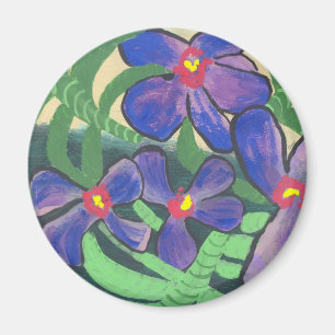 Orchideeën in schaduwmagneet magneet