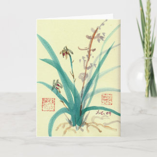 Orchideeën Kaart