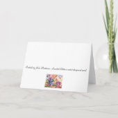 Orchideeën Kaart (Achterkant)