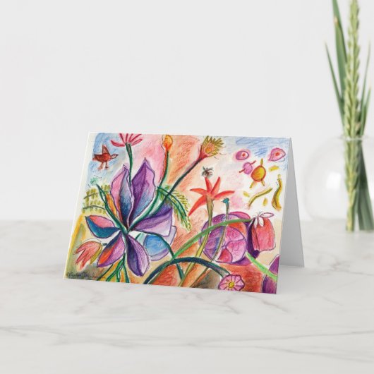 Orchideeën Kaart (Voorkant)