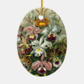 orchideeën keramisch ornament (Voorkant)