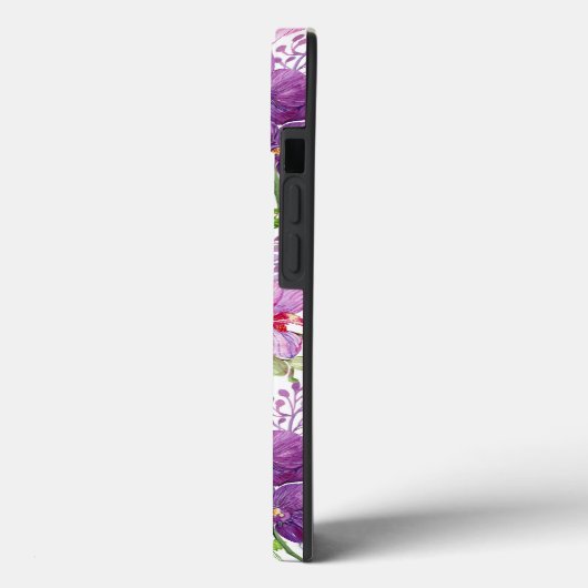 Orchideeën met levende vogels Case-Mate iPhone case (Achterkant / Links)