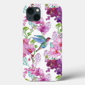Orchideeën met levende vogels Case-Mate iPhone case (Achterkant)