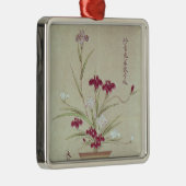 Orchideeën Metalen Ornament (Rechts)