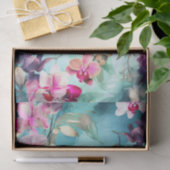 ORCHIDEEËN mooi bloemendecoupage papier (Geschenk)
