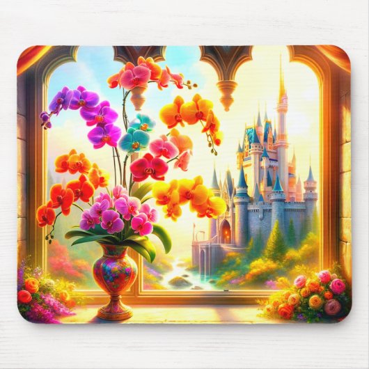 Orchideeën Muismat (Voorkant)