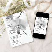 Orchideeën op de Partij voor de Mestdag Kaart