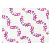 Orchideeën op lichtachtergrond tafelkleed (Voorkant (Horizontaal))