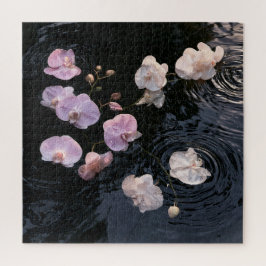 Orchideeën op Stilstaand Water Legpuzzel