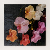 Orchideeën op Stilstaand Water Legpuzzel (Horizontaal)