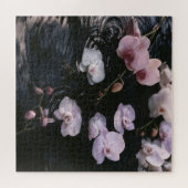 Orchideeën op Stilstaand Water Legpuzzel (Horizontaal)