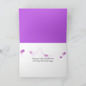 orchideeën op witte handdoeken met zeester Name Da Kaart (Binnen)