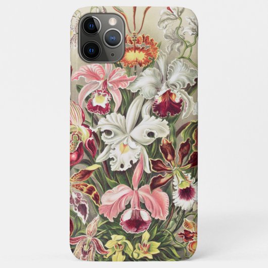 Orchideeën, Orchideae Denusblumen door Ernst Haeck Case-Mate iPhone Case (Achterkant)