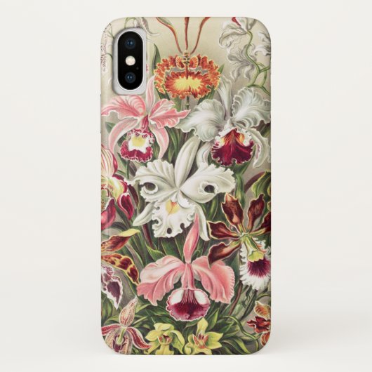 Orchideeën, Orchideae Denusblumen door Ernst Haeck Case-Mate iPhone Case (Achterkant)