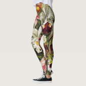 Orchideeën, Orchideae Denusblumen Ernst Haeckel Leggings (Links)