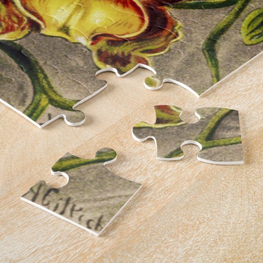 Orchideeën, Orchideae Denusblumen Ernst Haeckel Legpuzzel (Zijkant)