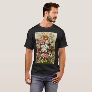 Orchideeën, Orchideae Denusblumen Ernst Haeckel T-shirt