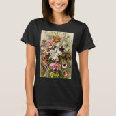 Orchideeën, Orchideae Denusblumen Ernst Haeckel T-shirt (Voorkant)
