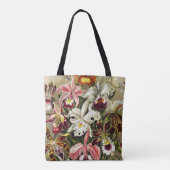 Orchideeën, Orchideae Denusblumen Ernst Haeckel Tote Bag (Achterkant)