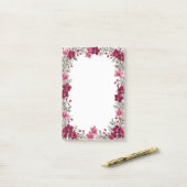 Orchideeën Post-it® Notes (Op bureau)