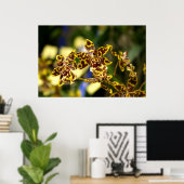 Orchideeën poster (Thuiskantoor)