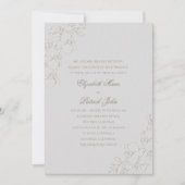 Orchideeën Silky Ivory 2 formele traditionele brui Kaart (Voorkant)