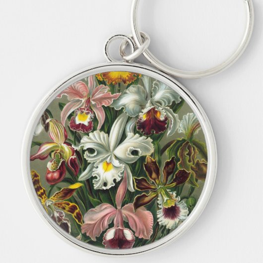  orchideeën sleutelhanger (Voorkant)