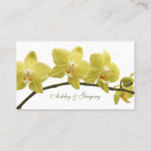 Orchideeën Special Occasion Place Card Plaatskaartje (Achterkant)