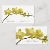 Orchideeën Special Occasion Place Card Plaatskaartje (Voorkant / Achterkant)