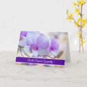 Orchideeën Sympathcard Kaart (Gele Bloem)
