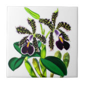 Orchideeën Tegeltje (Voorkant)