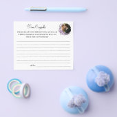 Orchideeën Tijdcapsule trouwjubileumkaart Flyer (Enkel)