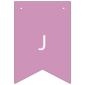 Orchideeën Trouwen Net Getrouwd Bunting Banner (Derde vlag)