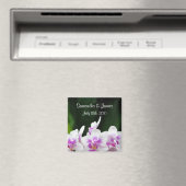 Orchideeën Trouwmagneet Magneet (Insitu (Vaatwasser))