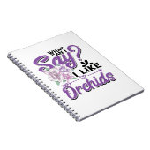 Orchideeën Tuinieren Notitieboek (Rechterzijde)