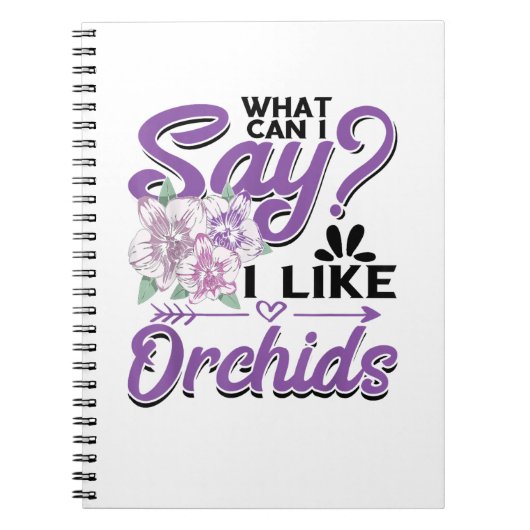 Orchideeën Tuinieren Notitieboek (Voorkant)