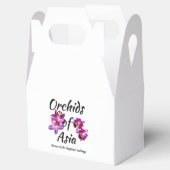 Orchideeën van Azië Bedankdoosjes (Geopend)
