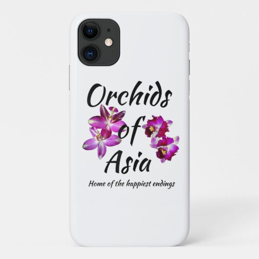 Orchideeën van Azië Case-Mate iPhone Case (Achterkant)