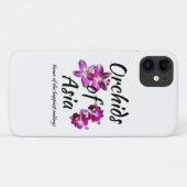 Orchideeën van Azië Case-Mate iPhone Case (Achterkant (horizontaal))