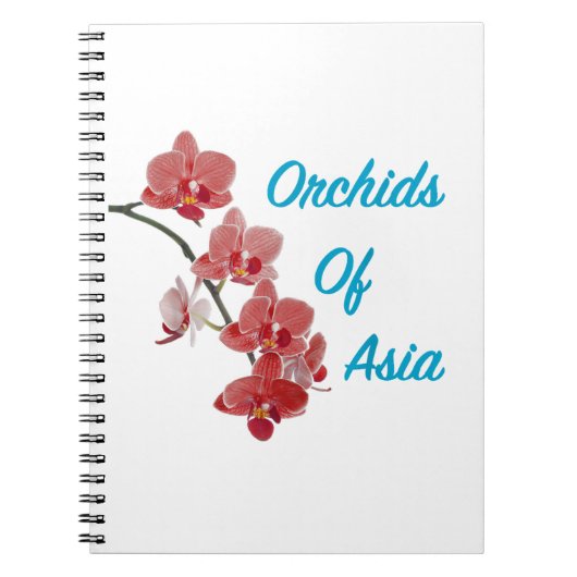 Orchideeën van Azië Dagspa Notitieboek (Voorkant)