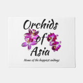 Orchideeën van Azië Deurmat (Voorkant)